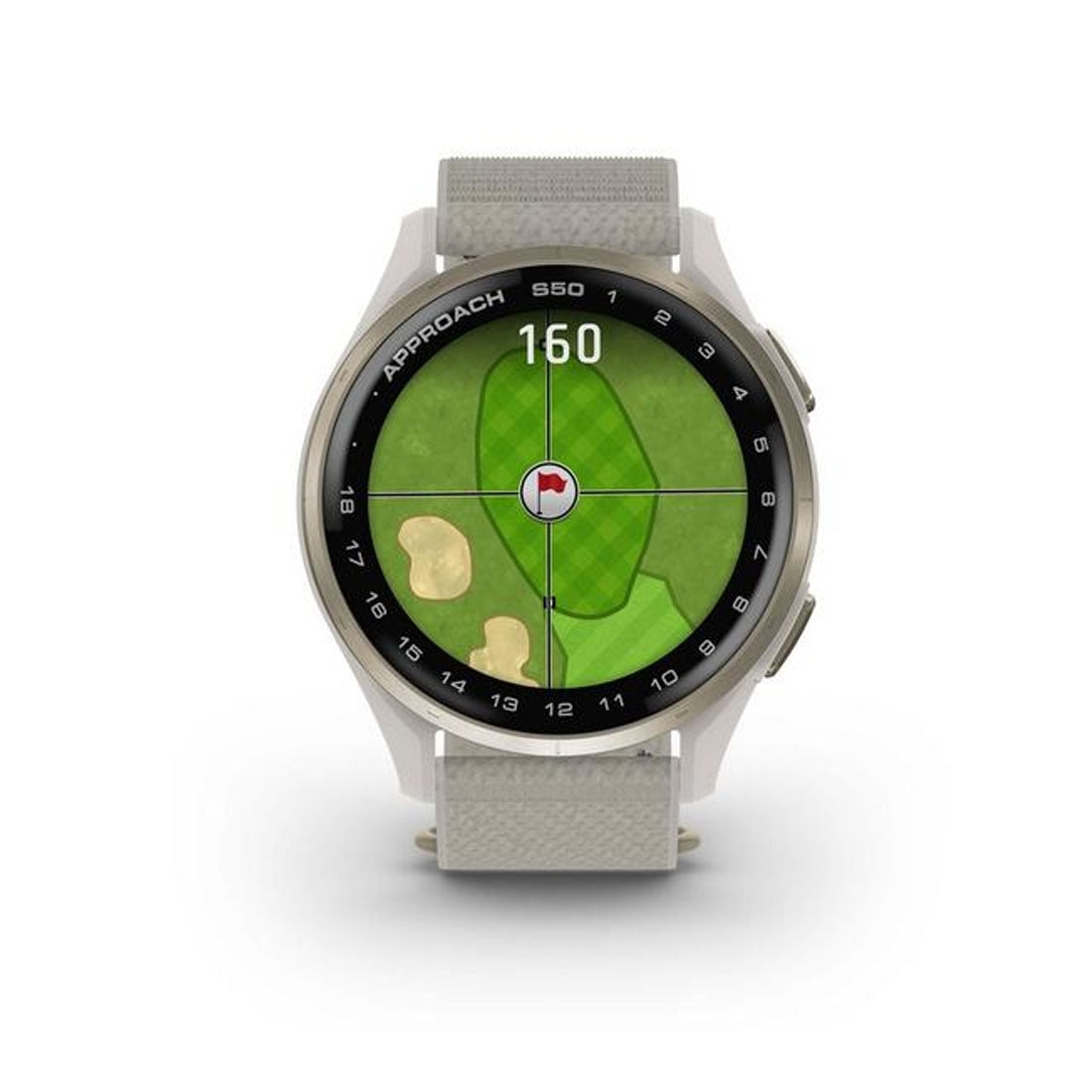 Garmin Approach® S50 Smartwatch with ComfortFit Nylon Band