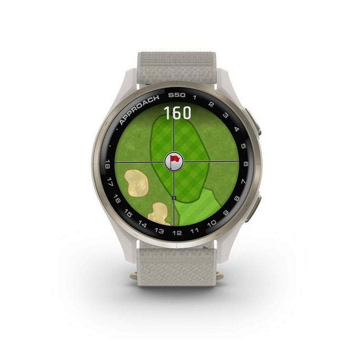 Garmin Approach® S50 Smartwatch with ComfortFit Nylon Band