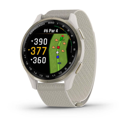 Garmin Approach® S50 Smartwatch with ComfortFit Nylon Band
