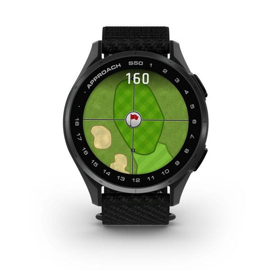 Garmin Approach® S50 Smartwatch with ComfortFit Nylon Band