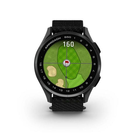 Garmin Approach® S50 Smartwatch with ComfortFit Nylon Band