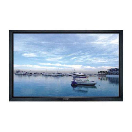 Grandview LF-PP-180 4K Flat 180" Permanent Fixed Frame Projector Screen