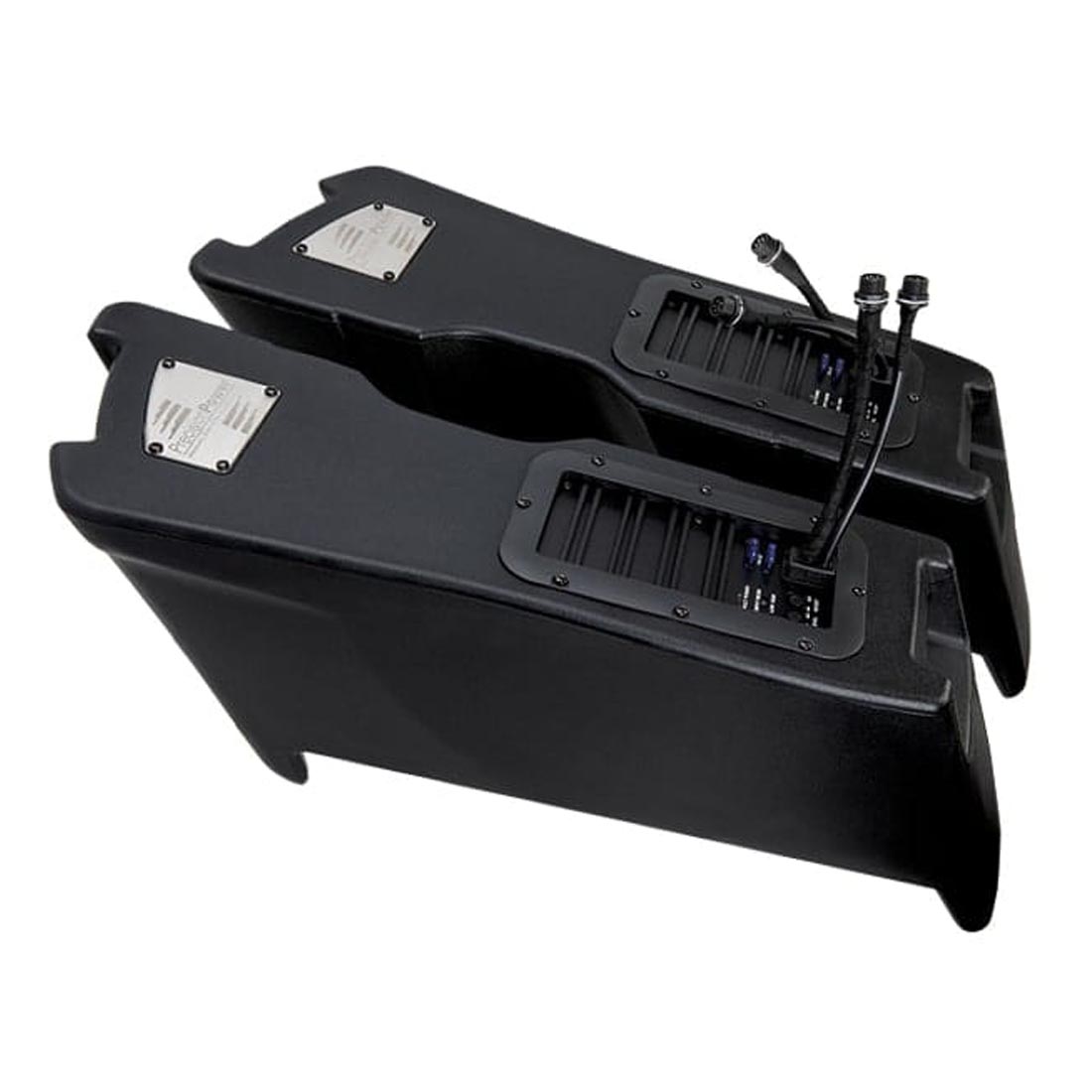 Precision Power HD13.SBWL Clutch Side Saddlebag Powered Subwoofer for Select ’98-’13 Harley Davidson Touring Motorcycles- Each