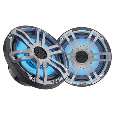 Hertz HEX 6.5 S-LD-G 6.5" Marine/Powersport RGB LED Coaxial Speakers