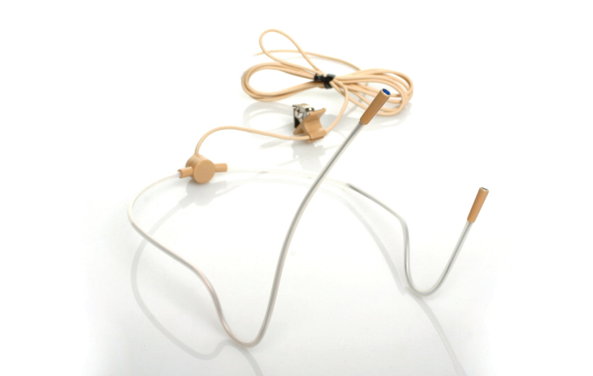 TOA MIC-X22-P-R Lightweight Headset Microphone - Beige