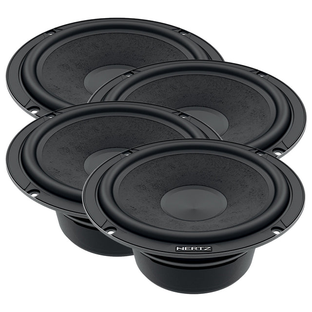 Hertz C165L Cento Series 6.5" 240W 4-Ohm Component Woofers 2 Pairs - Bundle