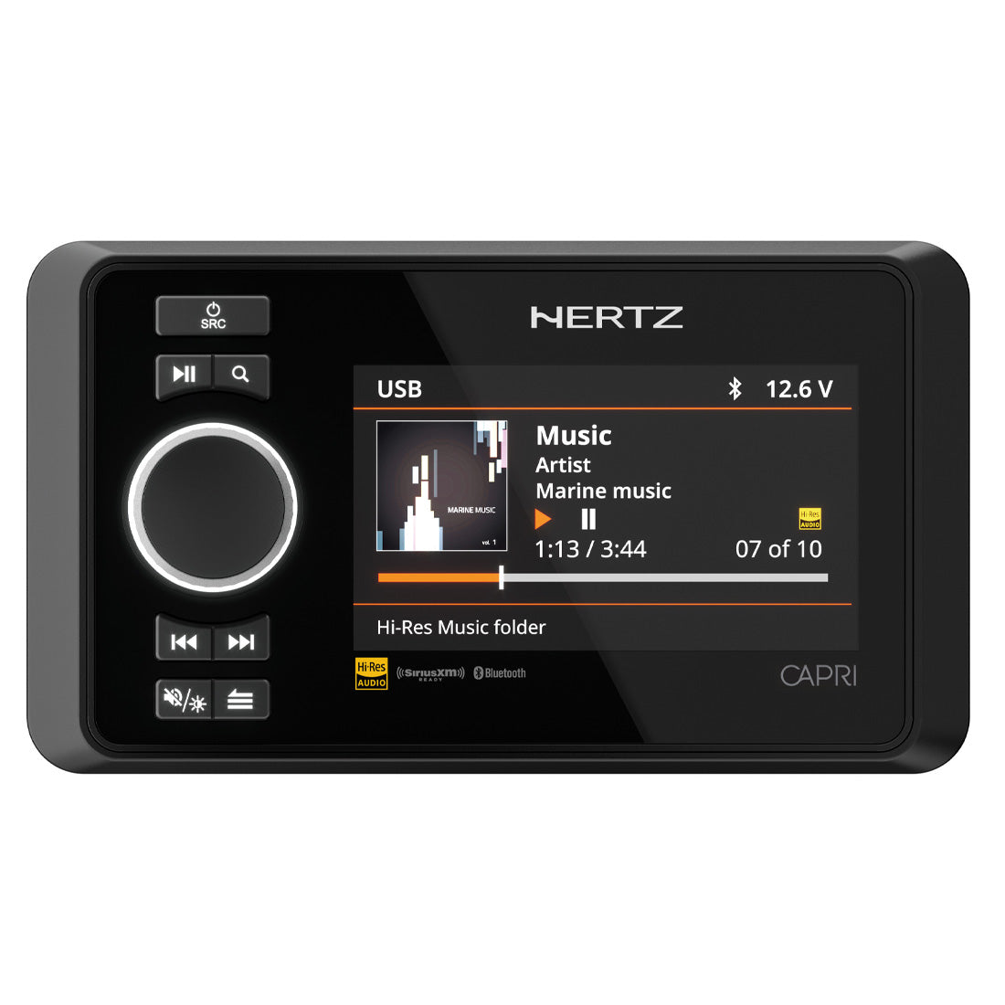 Hertz Marine CAPRI HD1 Wired Marine Remote Controller for Hertz Capri H100