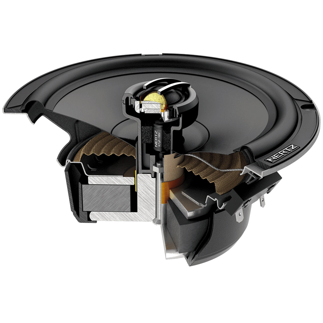 Hertz CPX165 Cento Pro Series 6.5" 285W 2-Way Coaxial Speakers - Pair
