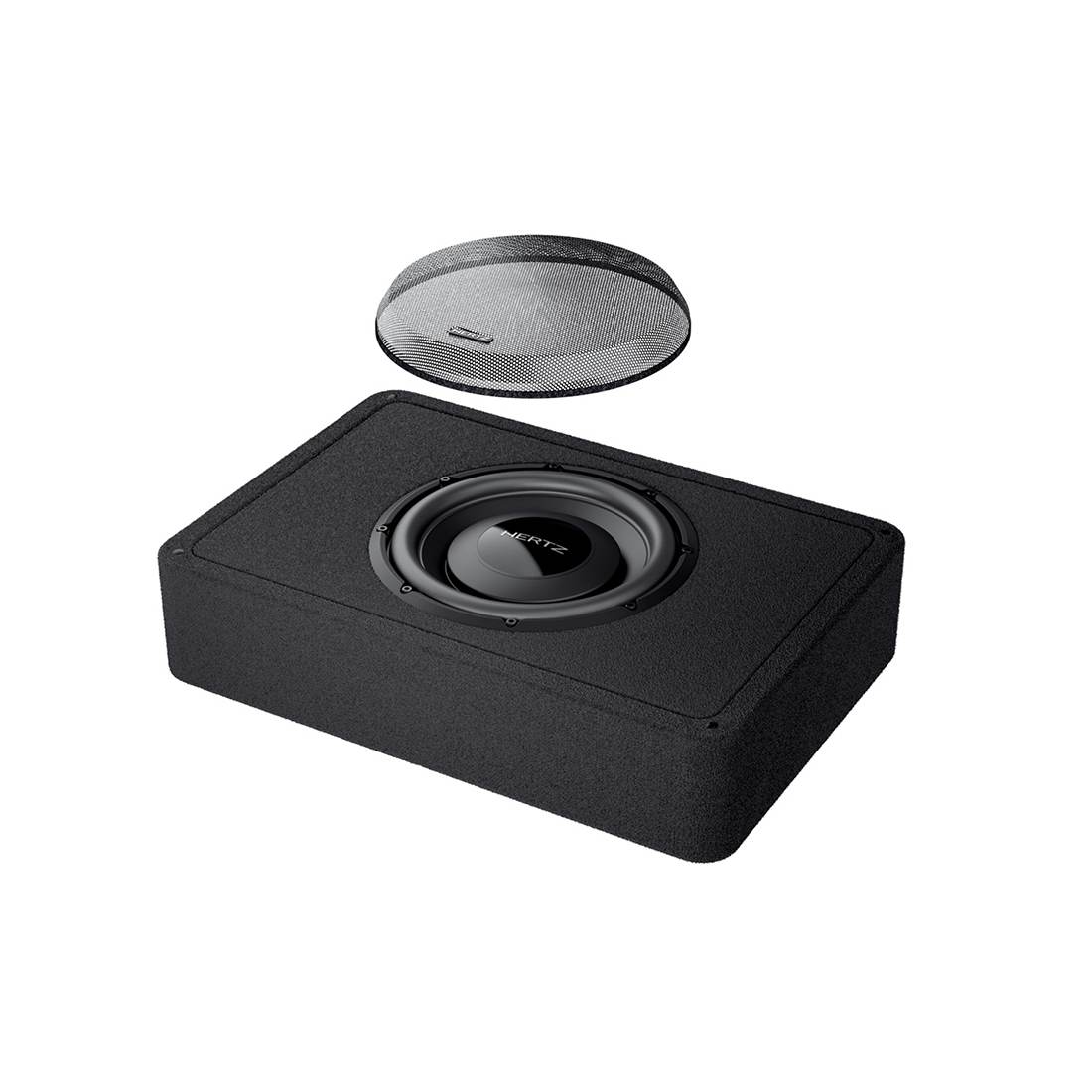 Hertz MPBX 250 S2 Mille Pro 10" Ultra-Shallow Sealed Subwoofer Enclosure Box - 2 Ohm