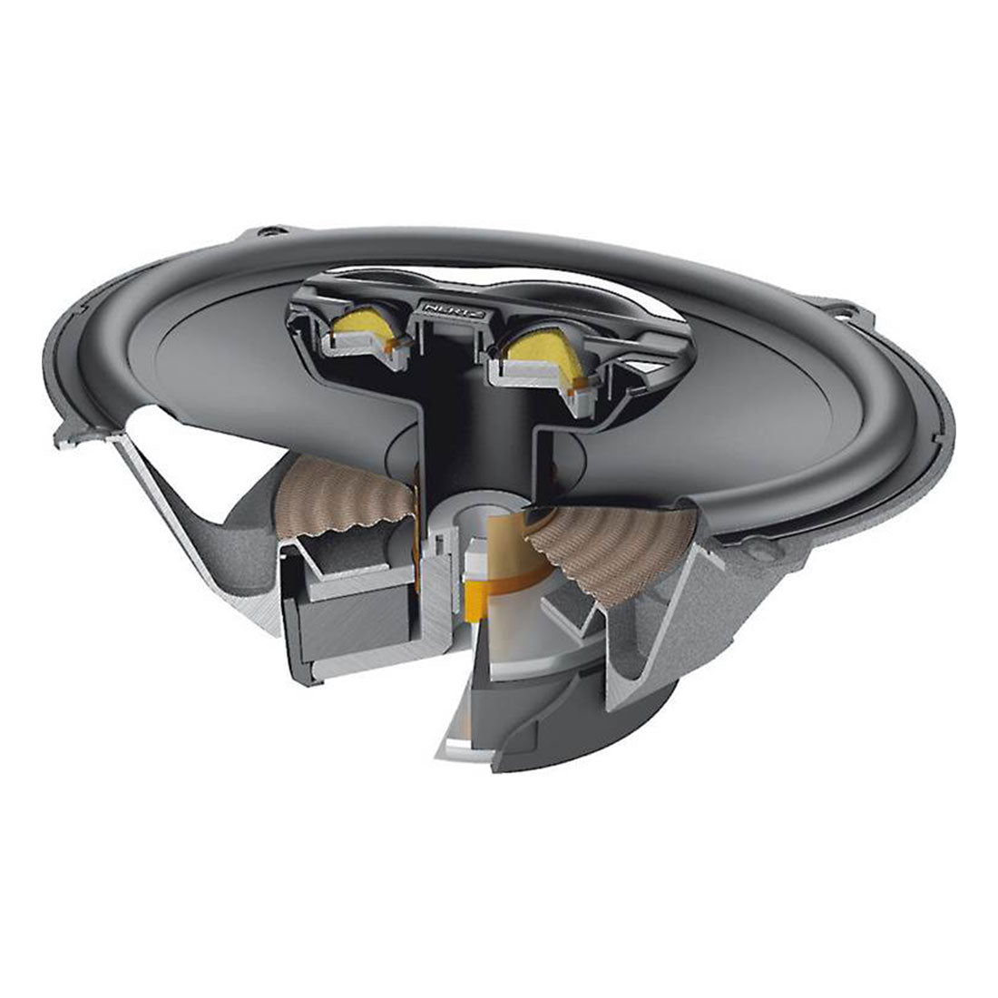 Hertz MPX690.3 6" x 9" 3-Way Coaxial Car Speakers