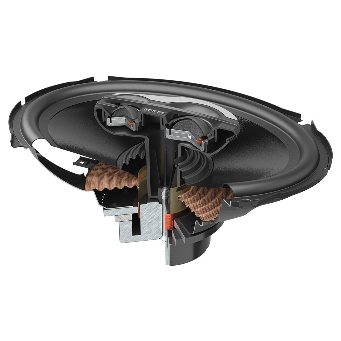 Hertz SX690H SPL Show 6x9" 3-Way Coaxial Speakers - Pair