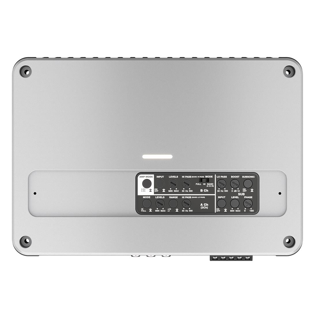 Hertz VENEZIA V5C 24V 5-Channel Class D Compact Marine Amplifier