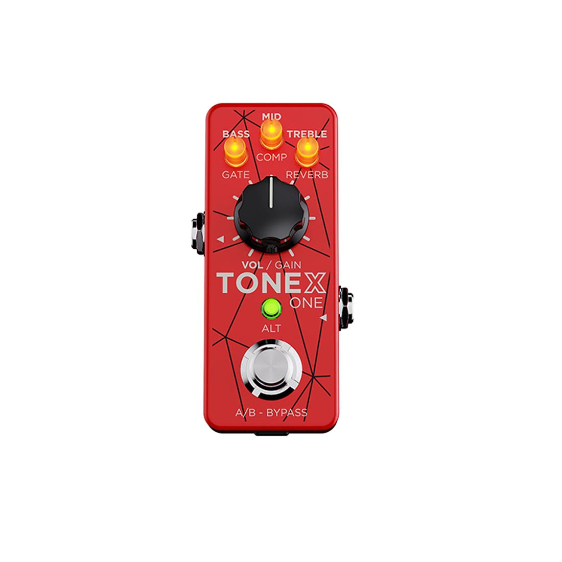 IK Multimedia TONEX ONE Brown Sound Limited Edition Amp Modeler Pedal - Red (1144288)