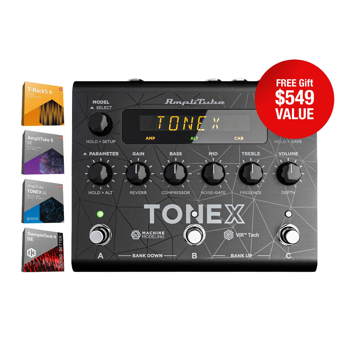 IK Multimedia 11-41136 Tonex Pedal (1141136) free software