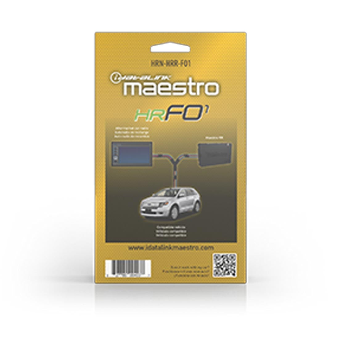 iDatalink Maestro HRN-HRR-FO1 Plug and Play T-Harness for Select Ford Vehicles (HRNHRRFO1)