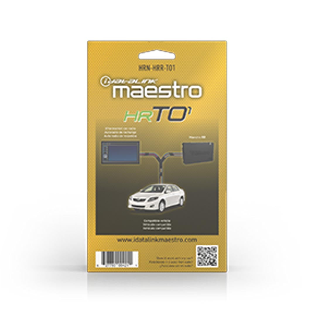iDatalink Maestro HRN-HRR-TO1 Plug & Play T-Harness for Select Scion/Toyota Vehicles (HRNHRRTO1)