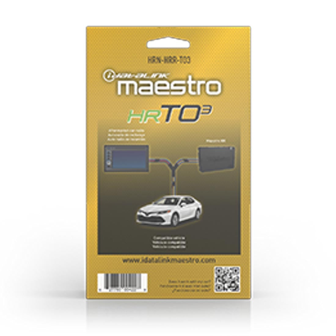 iDatalink Maestro HRN-HRR-TO3 Plug & Play T-Harness for Select Toyota Vehicles (HRNHRRTO3)