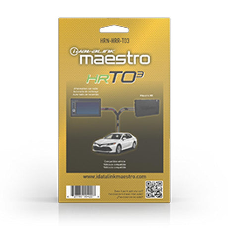 iDatalink Maestro HRN-HRR-TO3 Plug & Play T-Harness for Select Toyota Vehicles (HRNHRRTO3)