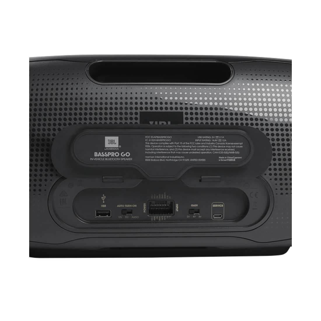 JBL BassPro Go Powered subwoofer (JBLSUBBPGOV2AM)