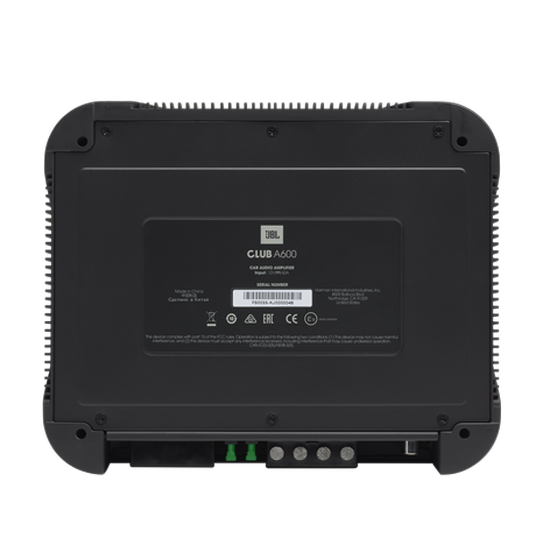 JBL Club A600 Mono Car Amplifier 600W RMS Class D