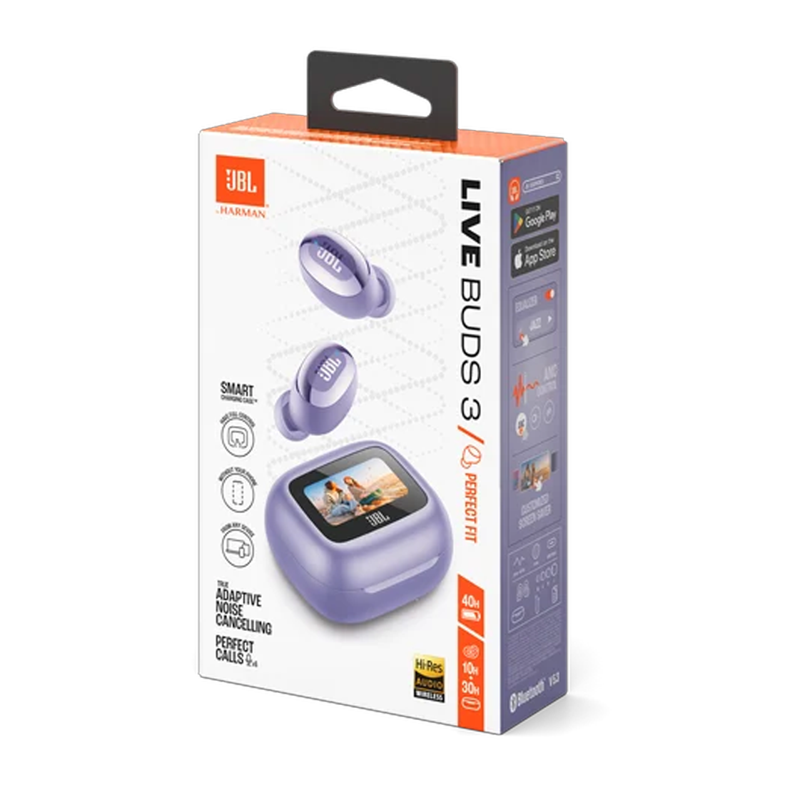 JBL Live Buds 3 Noise-Cancelling Earbuds With Smart Charging Case