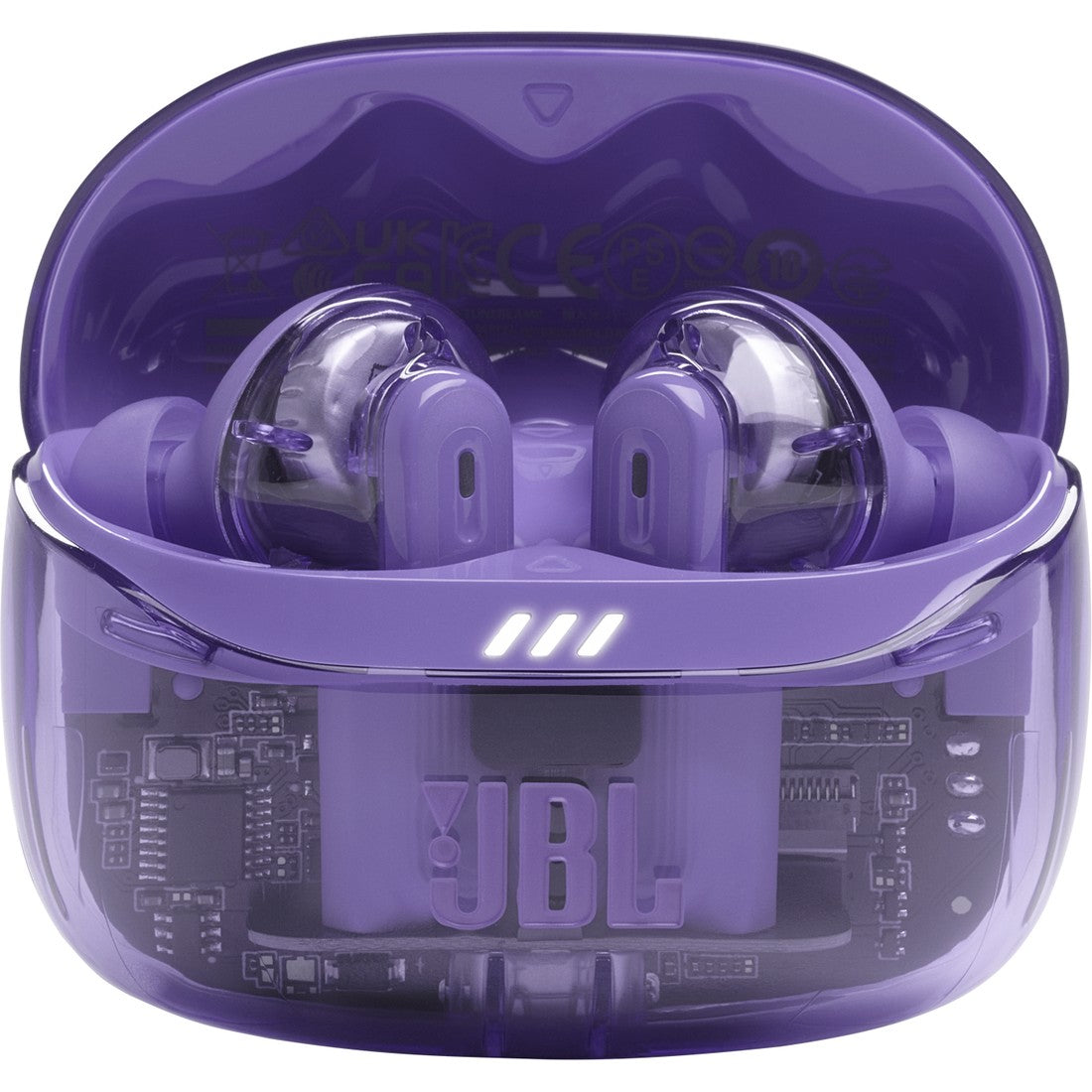 JBL Tune Beam 2 Ghost Edition - Ghost Mauve - True Wireless Noise Cancelling Earbuds - Detailshot 1