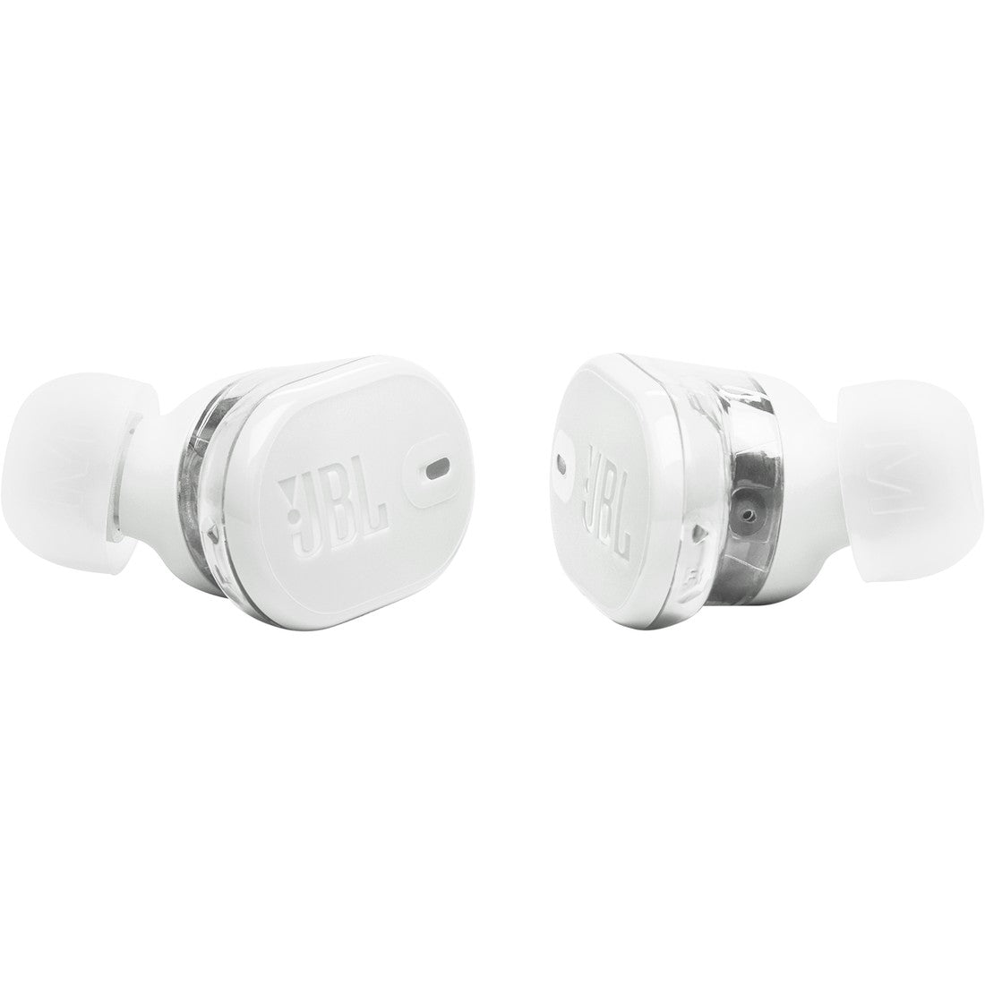JBL Tune Buds 2 Ghost Edition - Ghost White - True Wireless Noise Cancelling Earbuds - Detailshot 4