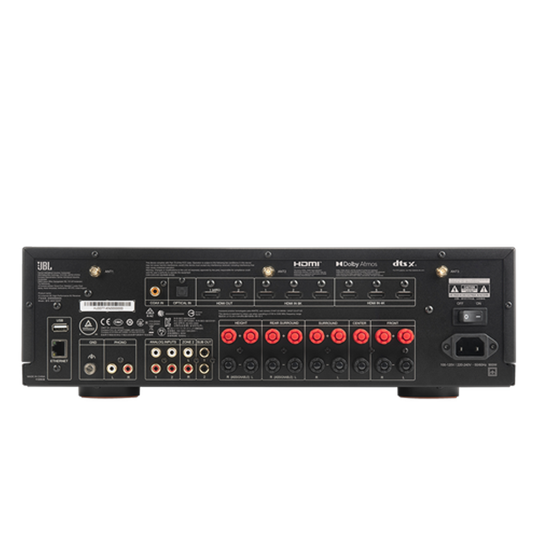 JBL MA9100HP 9.2 Channel 8K High Performance AV Receiver White