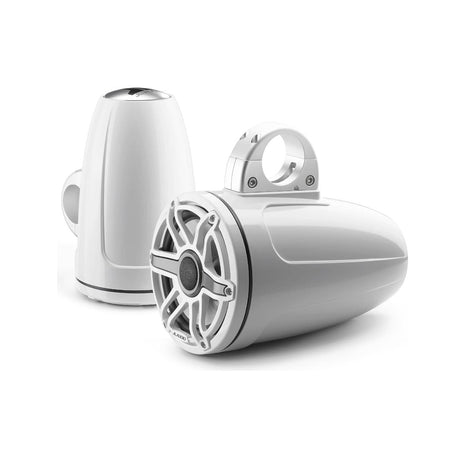 JL Audio M6-770ETXv3-Gw-S-GwGw 7.7" 100 Watt 4 Ohm Marine Enclosed Coaxial Speakers - Pair - #93654