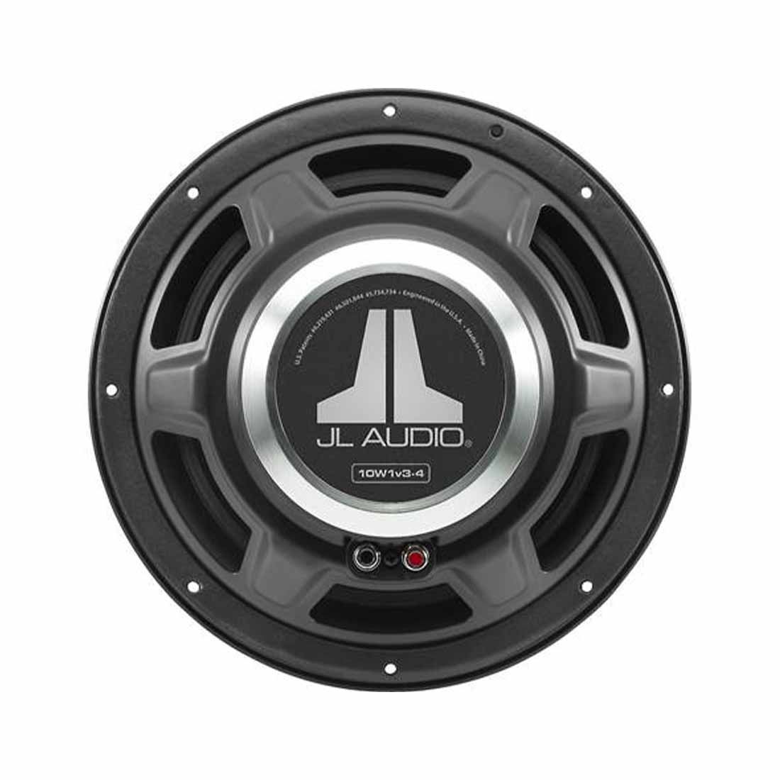 JL Audio 10W1v3-4 10" 300 Watt 4 Ohm Subwoofer - #92081 (10W1V34)