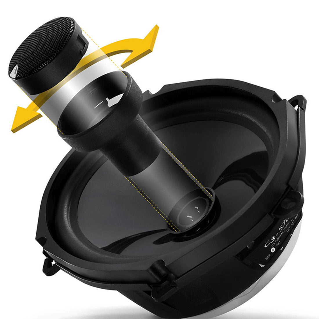 JL Audio C3-570 5×7″ 2-Way Convertible Component/Coaxial Speakers – Pair – #99021