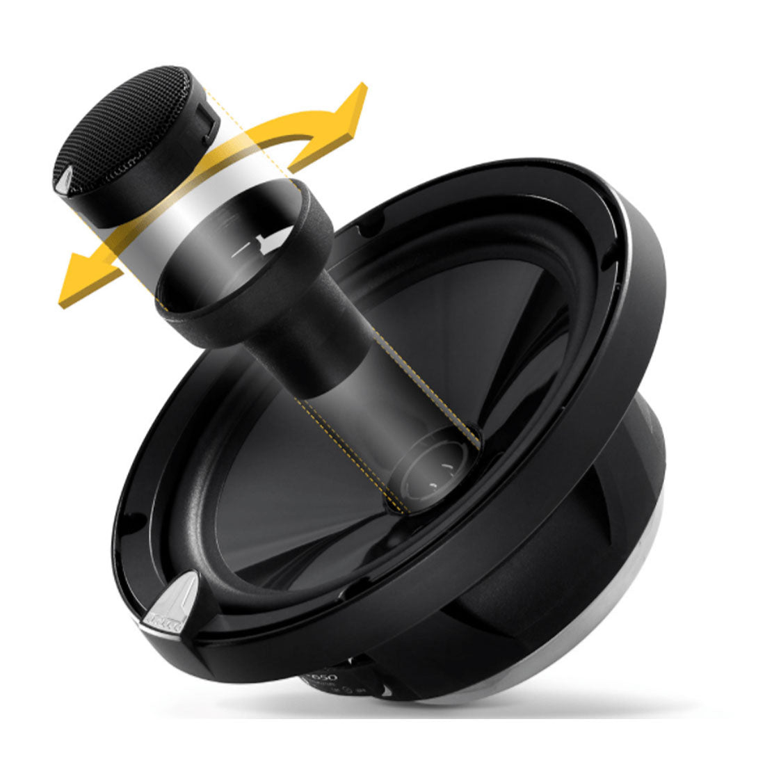 JL Audio C3-650 6.5″ 2-Way Convertible Component/Coaxial Speakers – Pair – #99022