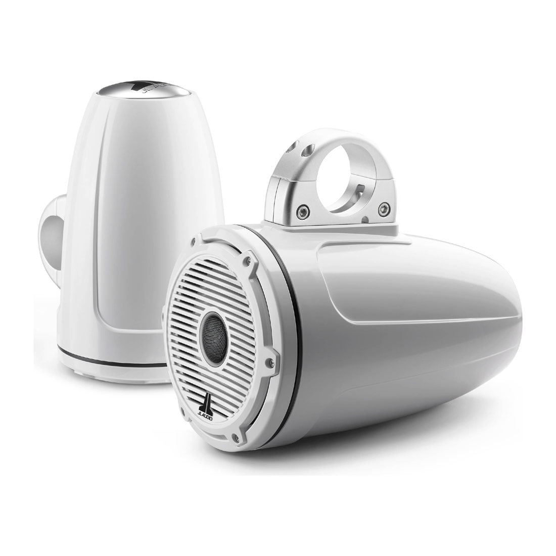JL Audio M6-770ETXv3-Gw-C-GwGw 7.7" 100 Watt 4 Ohm Marine Enclosed Coaxial Speakers - Pair - #93651