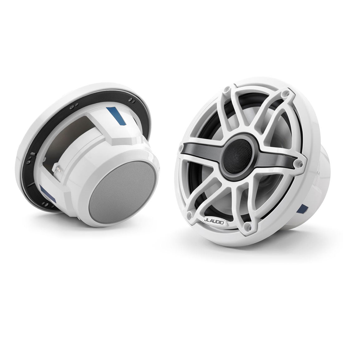 JL Audio M6-770X-S-GwGw 7.7" 100 Watt 4 Ohm Marine Coaxial Speakers - Pair - #93601