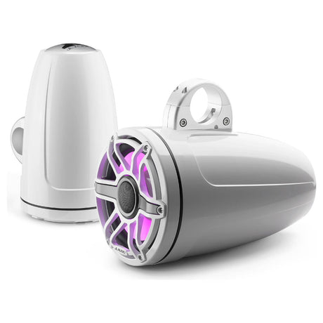 JL Audio M6-880ETXv3-Gw-S-GwGw-i 8.8" 125 Watt 4 Ohm Marine Enclosed Coaxial Speakers - Pair - #93665