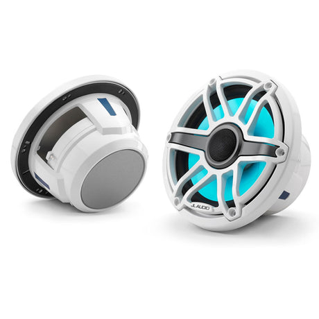JL Audio M6-880X-S-GwGw-i 8.8" 125 Watt 4 Ohm Marine Coaxial Speakers - Pair - #93731