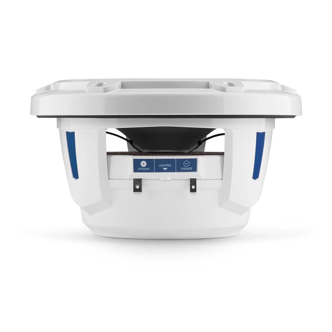 JL Audio M6-770X-C-3Gw 7.7" Marine Coaxial Speakers with Gloss White Classic Grille and Mesh Tweeter - Pair - #93688 (M6770XC3Gw)