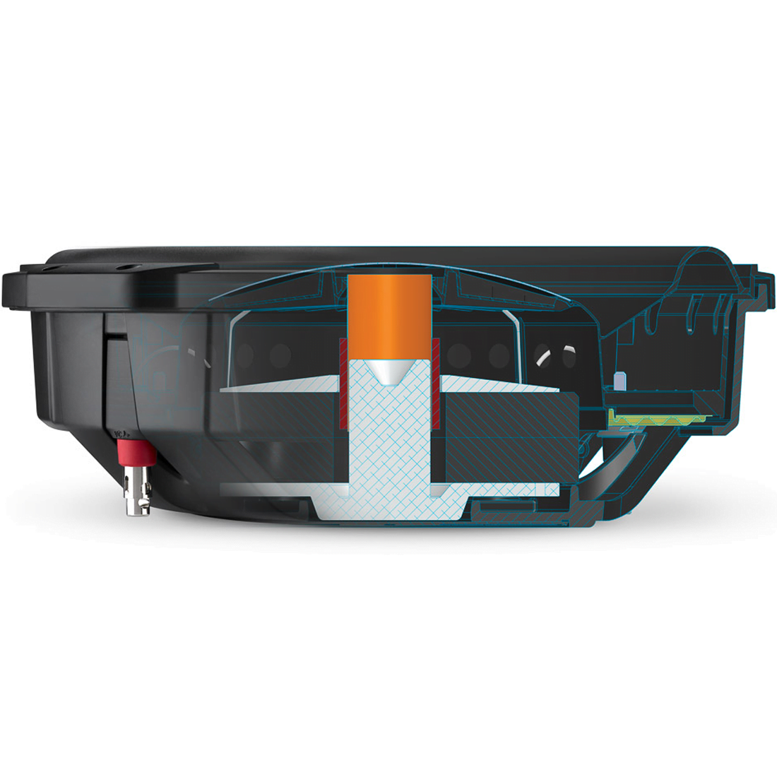 JL Audio 10TW3-D8 Shallow-Mount 10" Subwoofer with Dual 8-ohm Voice Coils – #92193