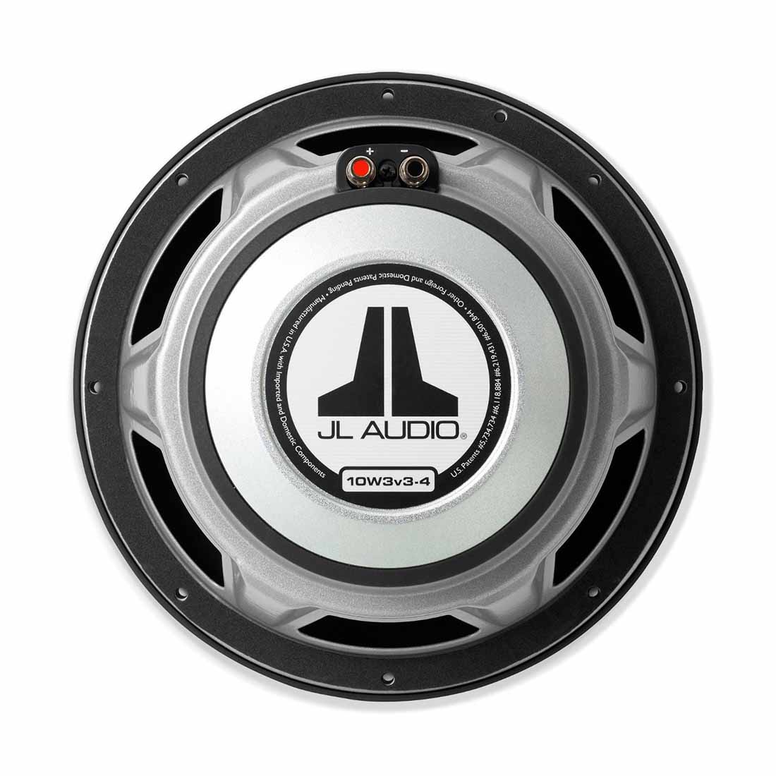 JL Audio 10W3v3-4 10" 500 Watt 4 Ohm Subwoofer – #92151