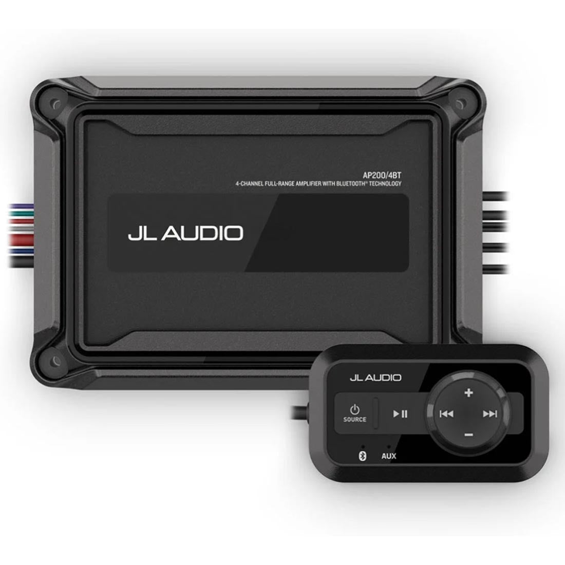 JL Audio AP200/4BT 4 Channel Compact Marine Amplifier with Bluetooth Technology - #010-03431-00 (AP2004BT)