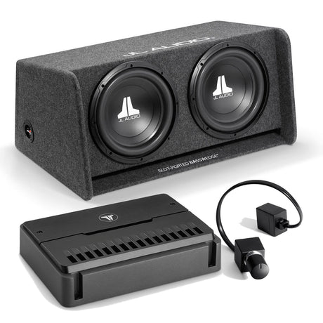 JL Audio CP212-W0V3 Subwoofer | RD500/1 Amplifier | RBC-1 Remote - Bundle - 93283 | 98015 | 93281