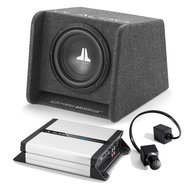 JL Audio CP110-W0V3 Subwoofer | JD250/1 Amplifier | RBC-1 Remote - Bundle - 93264 | 98360 | 98015