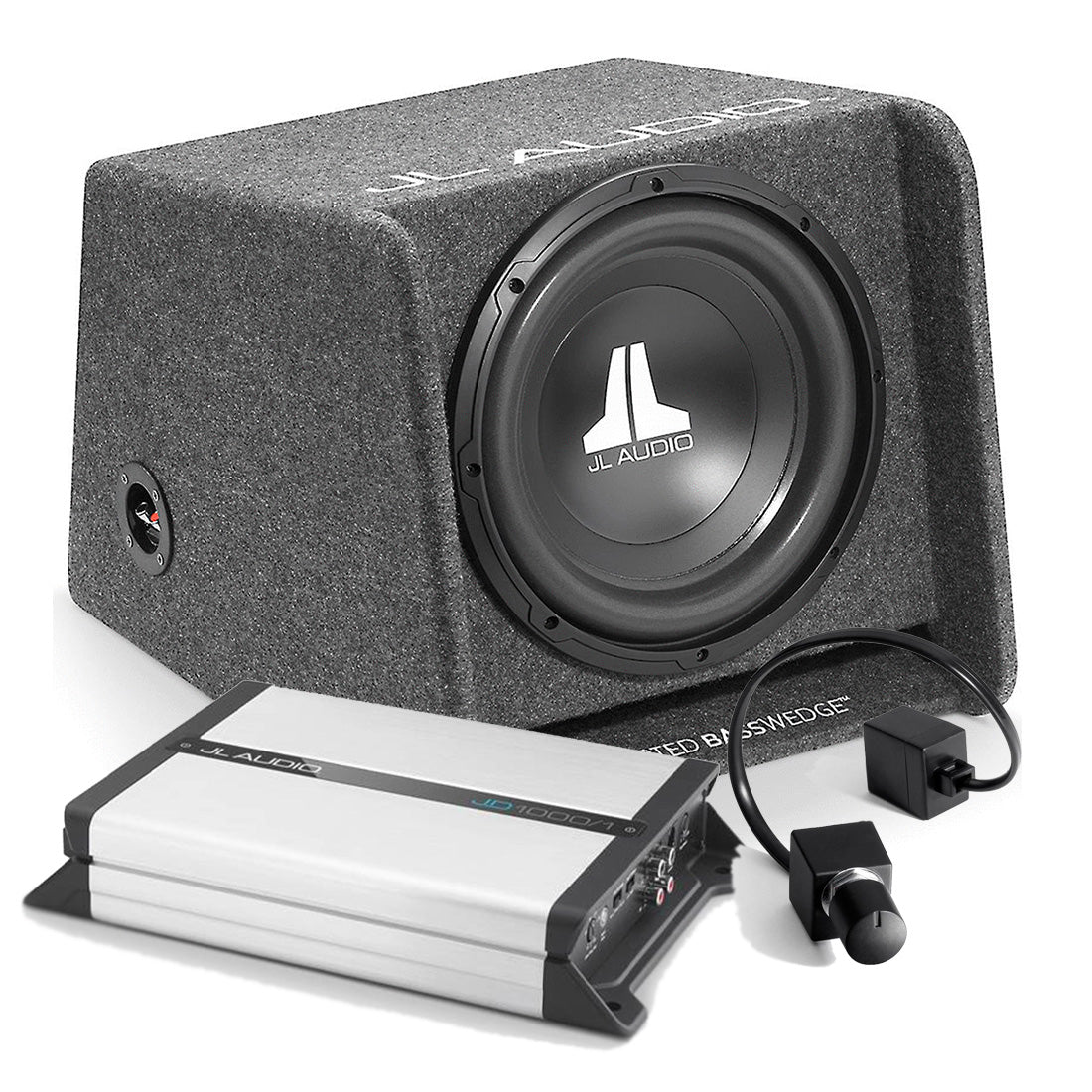 JL Audio CP112-W0V3 Subwoofer | JD1000/1 Amplifier | RBC-1 Remote - Bundle - 93281 | 98363 | 98015