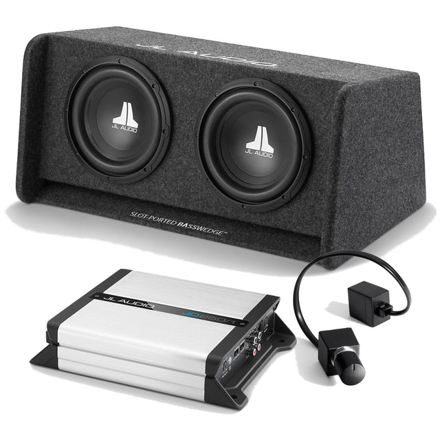 JL Audio CP210-W0V3 Subwoofer | JD250/1 Amplifier | RBC-1 Remote - Bundle – 93265 | 98360 | 98015