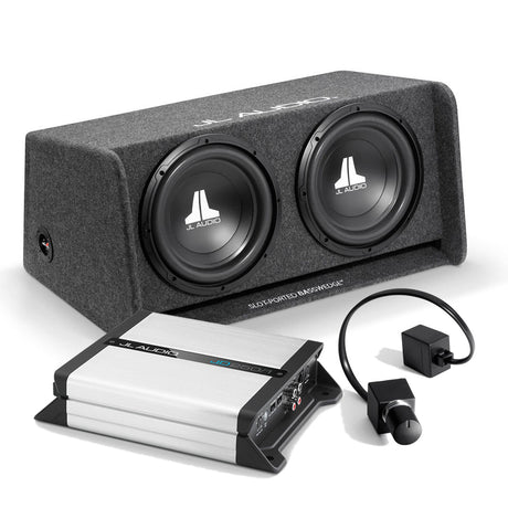 JL Audio CP212-W0V3 Subwoofer | JD250/1 Amplifier | RBC-1 Remote - Bundle - 93283 | 98360 | 98015