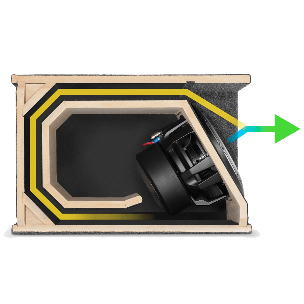 JL Audio HO110-W6v3 10" 600 Watt 2 Ohm Subwoofer – #93310