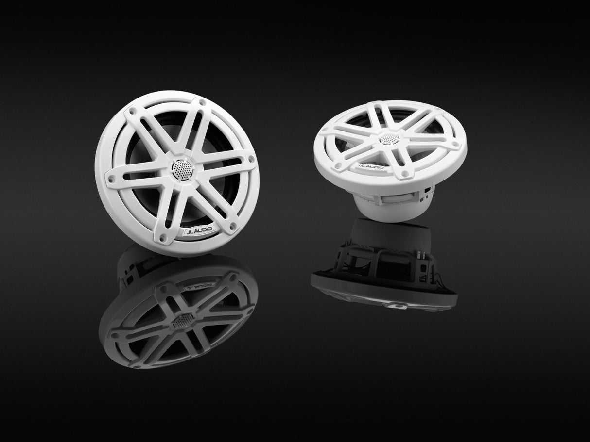 JL Audio M3-650X-S-Gw 6.5" 60 Watt 4 Ohm Marine Coaxial Speakers - Pair - #93514