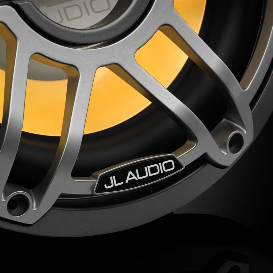 JL Audio M6-10W-S-GmTi-i-4 M6 Series 10" LED Light Marine Subwoofer – #93647