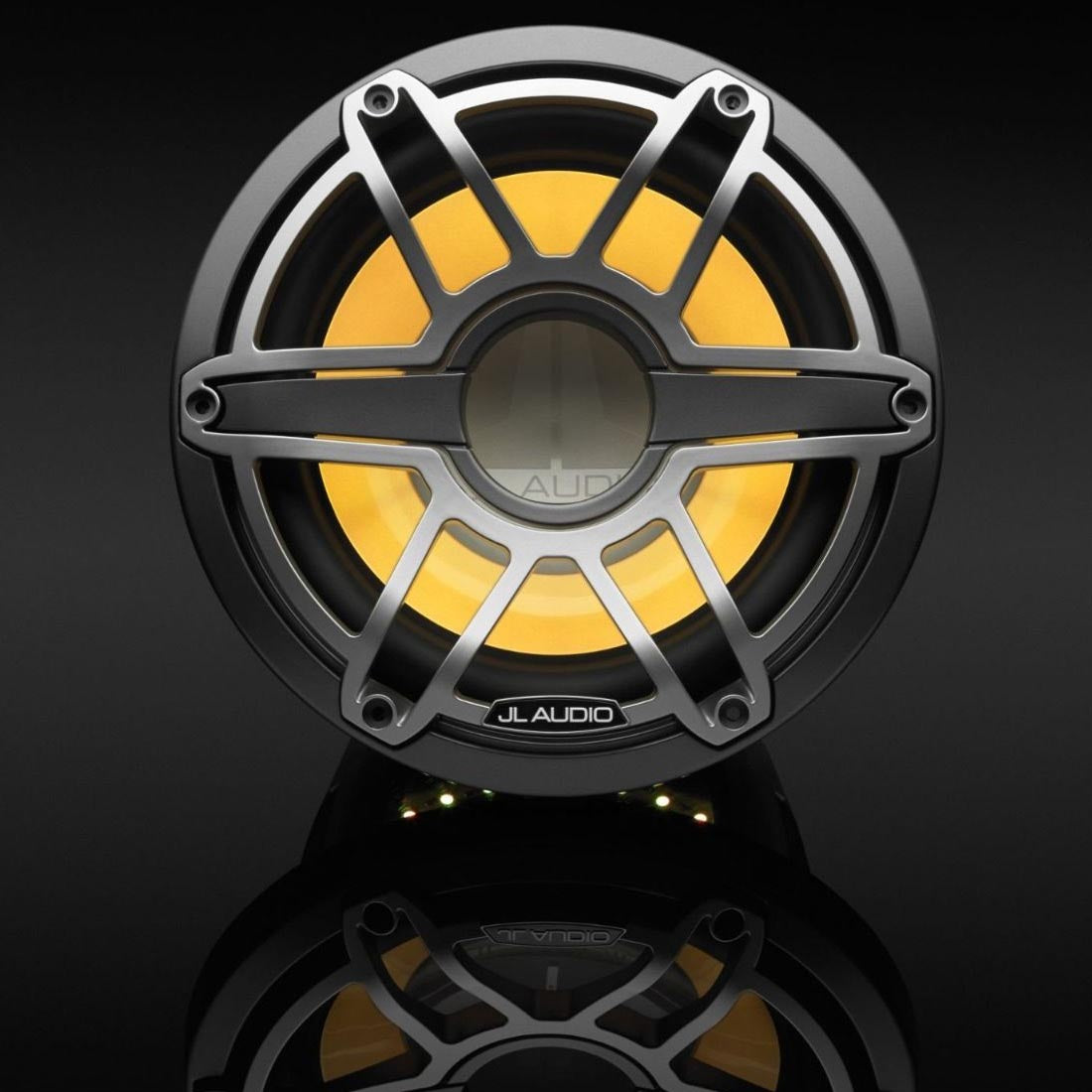 JL Audio M6-10W-S-GmTi-i-4 M6 Series 10" LED Light Marine Subwoofer – #93647