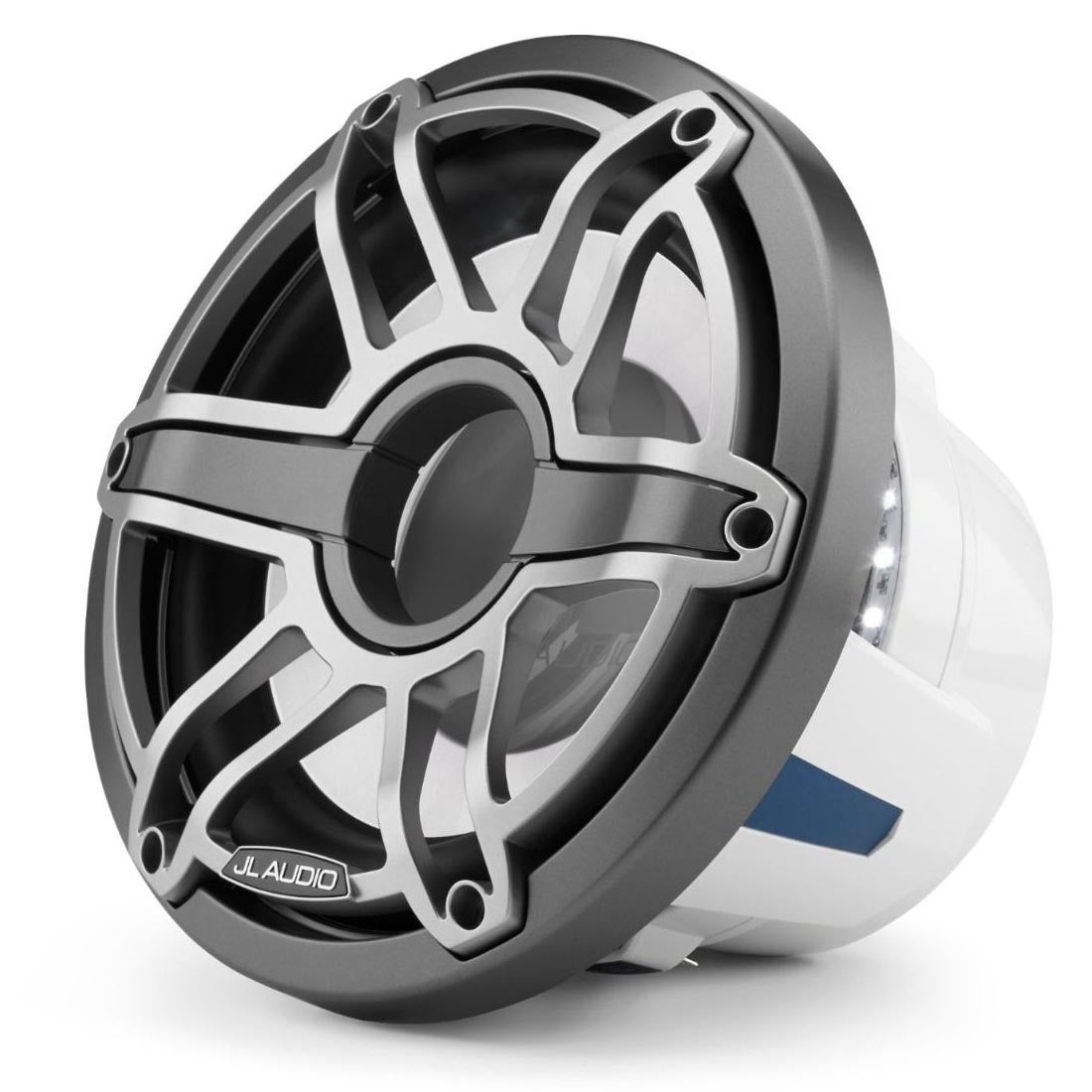 JL Audio M6-10W-S-GmTi-i-4 M6 Series 10" LED Light Marine Subwoofer – #93647